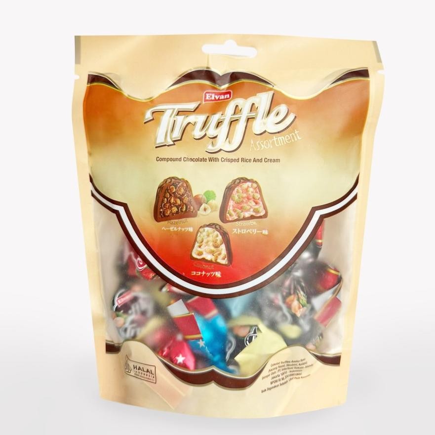

READY STOCK Elvan Truffle Assortment / Coklat Renyah dan Krim 150 Gr