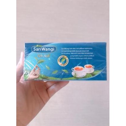 

Teh Sariwangi / Teh Celup Sari Wangi 25 Sachet / Teh Hitam Celup / Teh
