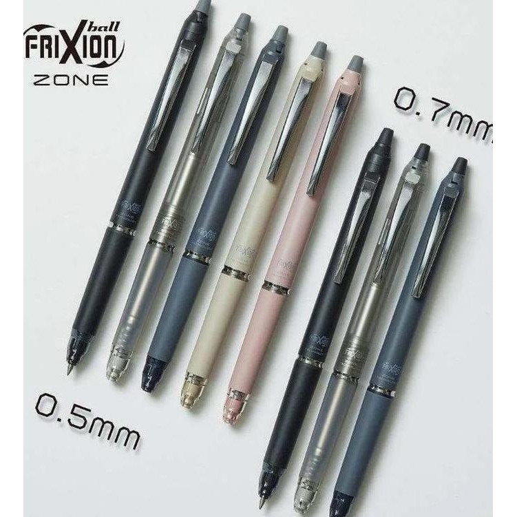 

TERBARU - Pilot FriXion Knock Zone Gel Ink Erasable Pen 0.5mm 0.7mm Tinta Bisa Dihapus LFBKZ-50EF LFBKZ-50F