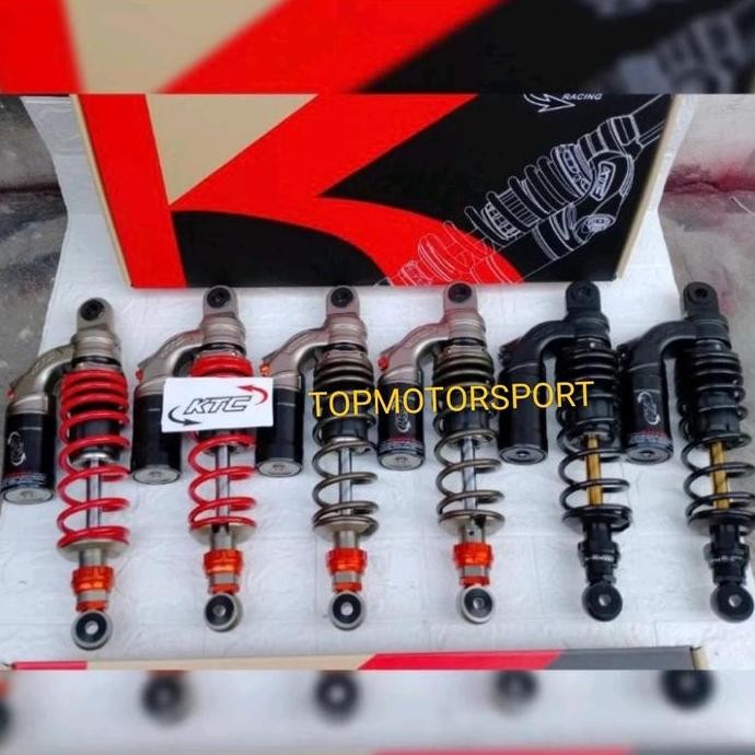 new KTC EVO SHOCK TABUNG ATAS RX KING/VEGA/NUOVO/JUPITER/REVO 280-320-340 murah