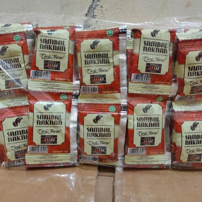

Sambal Naknan sachet level 3