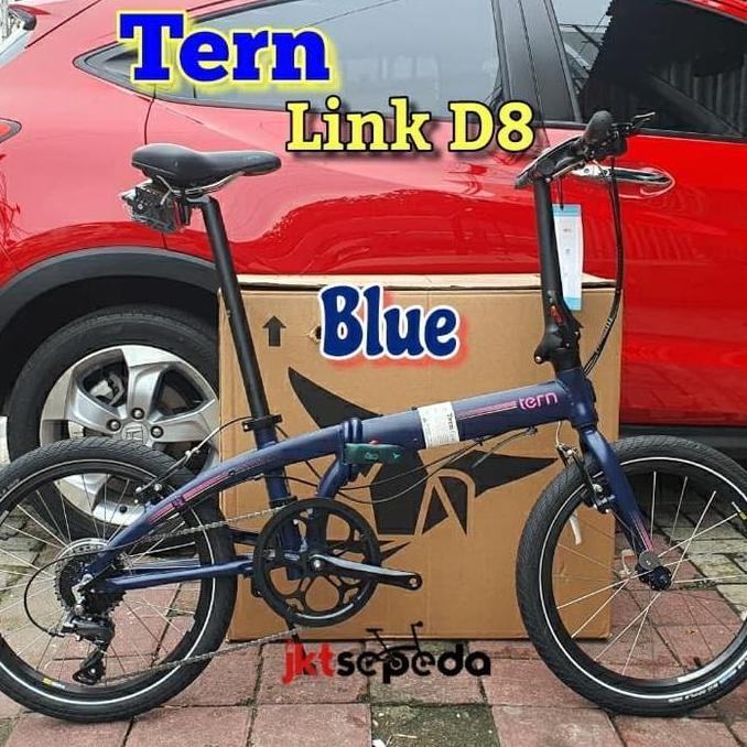BEBAS ONGKIR - Sepeda Lipat Tern Link D8