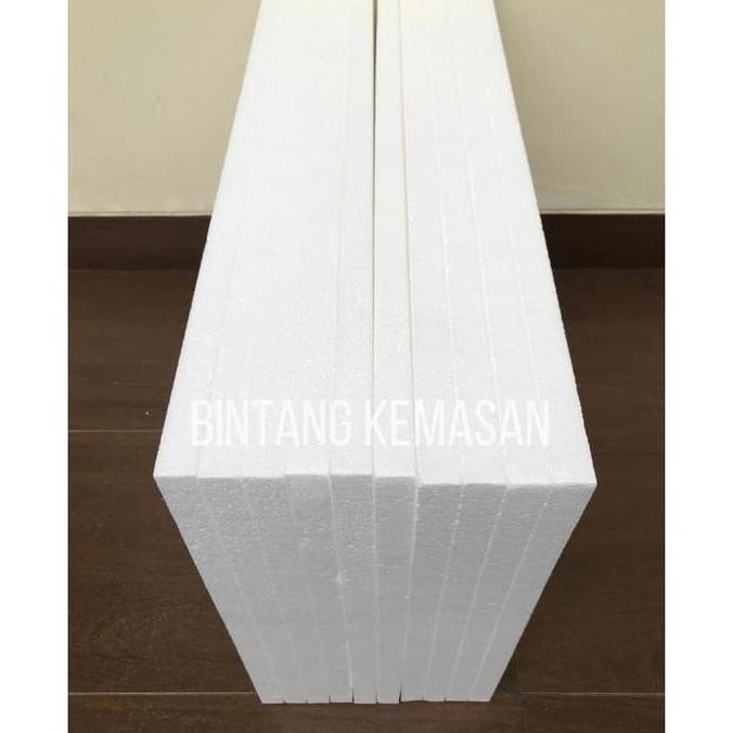 new  Styrofoam Lembaran 100 x 50 x 5cm Density 13 Lembaran Foam