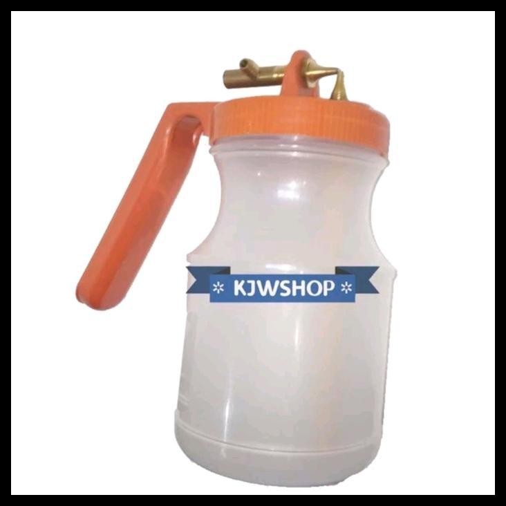 HOT DEAL SPRAY GUN PLASTIK TABUNG SPET PLASTIC SPED PLASTIK SPREI GUN KOMPRESOR SPEI GUN CAT TABUNG 