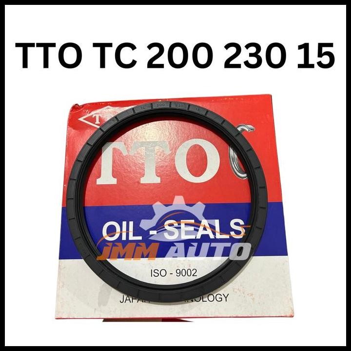 TERBARU OIL SEAL TTO TC 200 230 15 / 200.00 230.00 15.00 / 200X230X15 TTO SEAL