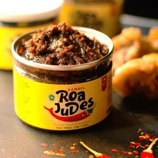 

Roa Judes Sambal Roa Pedas Sambal Manado 115gr