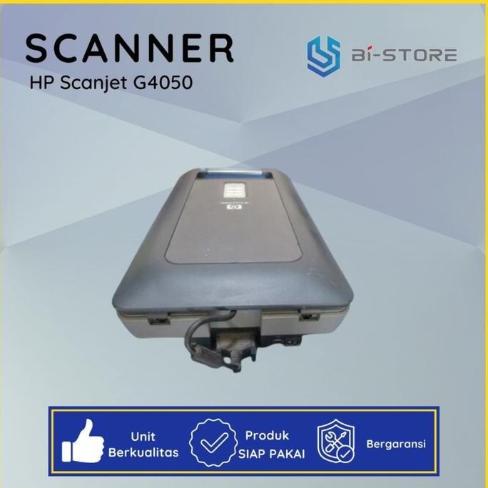 Scanner Hp Scanjet G4050 Harga Obral Support Scan Berwarna Ukuran A4 New Stok