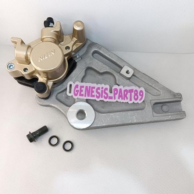 KALIPER PALA BABI SET BREKET BELAKANG SUPRA 125,BLADE NEW NISSIN murah