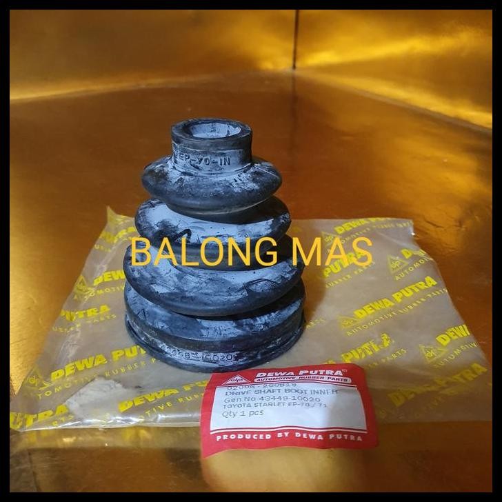 TERBARU BOOT CV JOINT KOKEL IN TOYOTA STARLET EP70 EP71 DEWA PUTRA