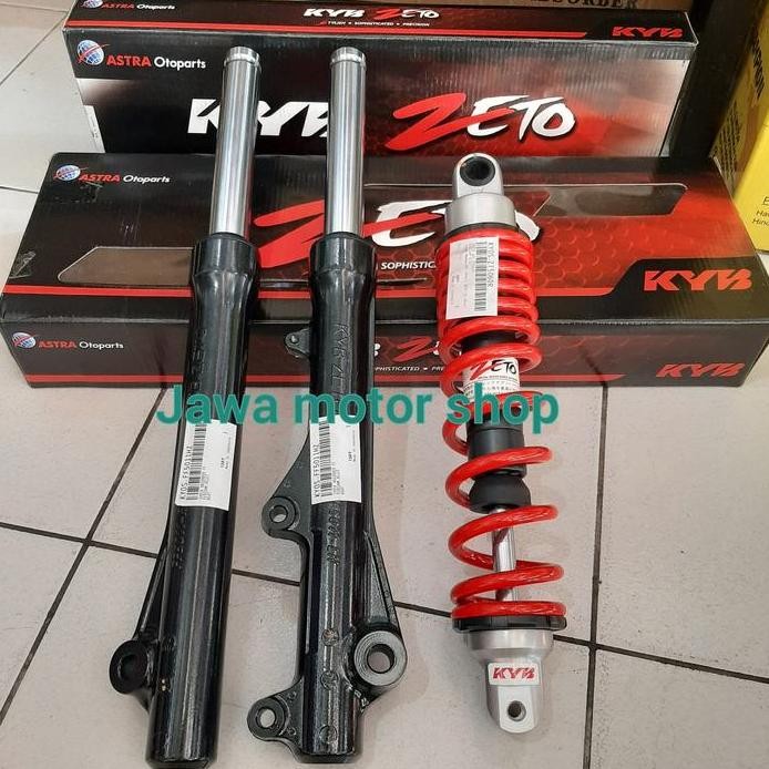 new Paket shock depan belakang kyb zeto vario 125 vario 150  kyb zeto original murah