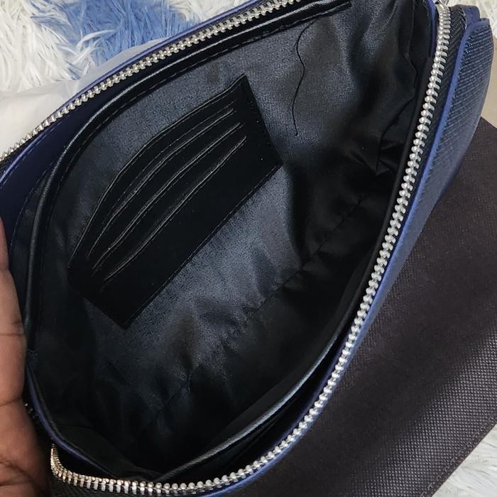 TS Hand Bag Pria/Wanita Aigner Leather Premium 100% Asli Qualitu