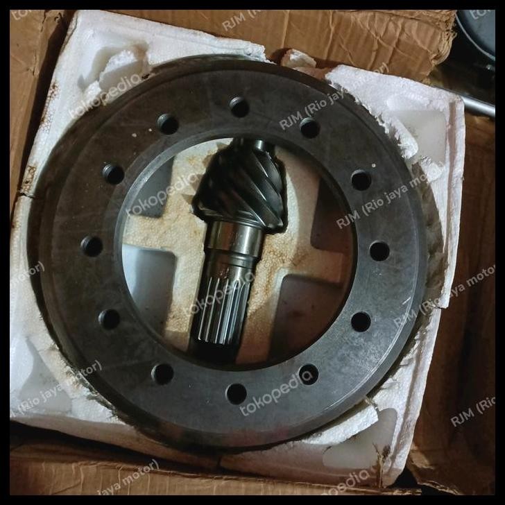 TERMURAH GEAR SET PS120 CANTER 125 GIGI 6X37 CRWON WHELL PINION PS120 PS-120 