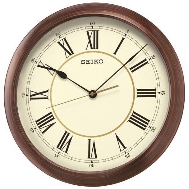 TERMURAH - Jam Dinding Seiko Japan Kayu QXA598 QXA598A Romawi Original