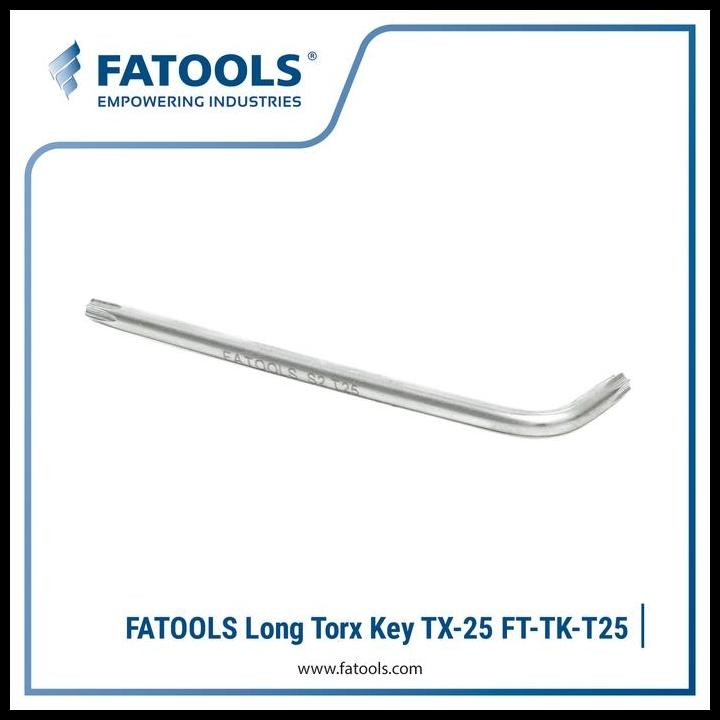 TERBARU FATOOLS TK-T25 - TORX LONG KEY SIZE T25 KUNCI TORX L BINTANG TX25 