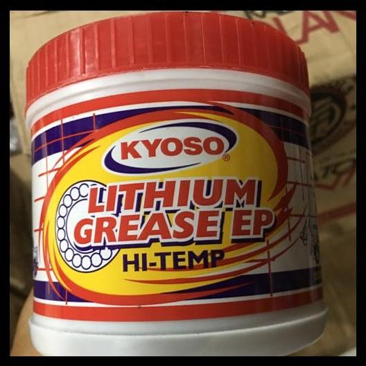 BEST DEAL GREASE KYOSO LITHIUM GREASE EP HI-TEMP GEMUK STEMPET KYOSO 500GR MERAH 