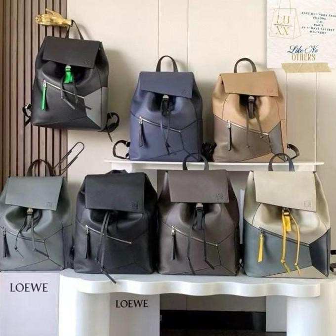 Ready Stock | Loewe Puzzle Backpack 100% AUTHENTIC MATERIAL GUARANTEED / TAS SELEMPANG WANITA / TAS 