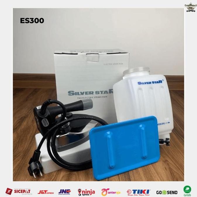 Terbaru Setrika Uap Silverstar Es300 / Gosokan Uap Silverstar Es300 (Laundry, Gantungan, Infus)