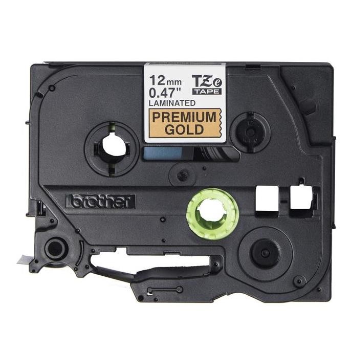 

Brother Label Tze-Pr831 Black On Gold Tape 12Mmx4M Tzepr831 New Stok