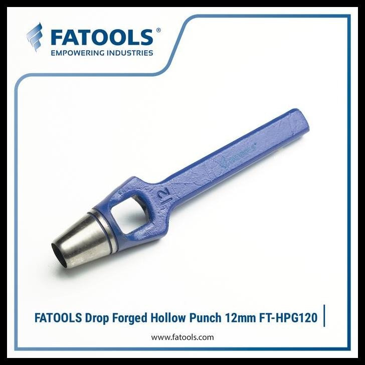 

GRATIS ONGKIR FATOOLS HPG120 - DROP FORGED HOLLOW PUNCH 12MM