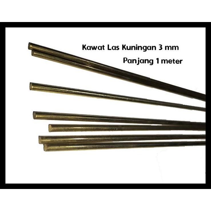 BEST DEAL KAWAT LAS KUNINGAN GERMANY KAWAT LAS KUNINGAN LAS LOGAM KUNINGAN 2MM 3MM WELDING ROD BRASS