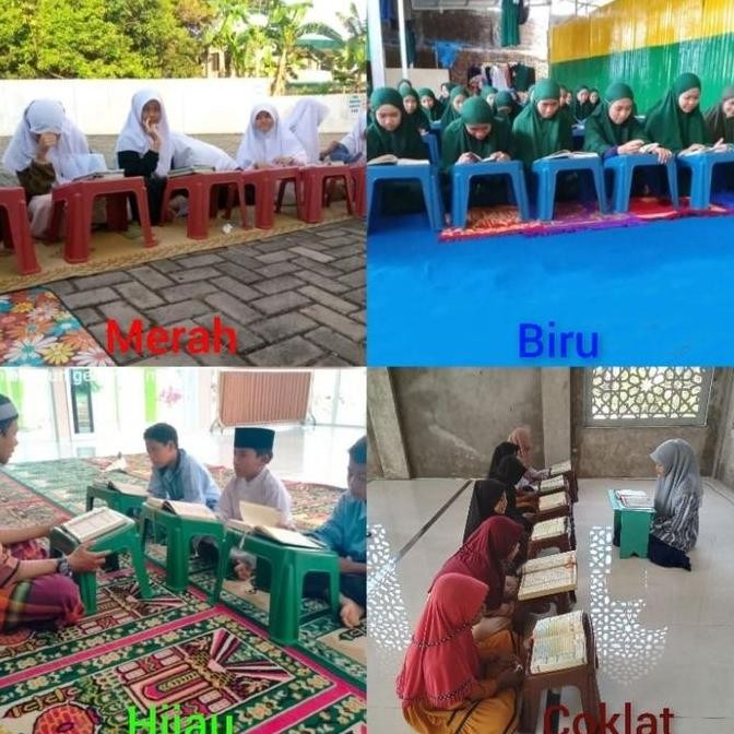 PAKET 10 MEJA NGAJI PLASTIK RINGAN | MEJA BELAJAR AL QURAN REKAL LEKAR ASLI