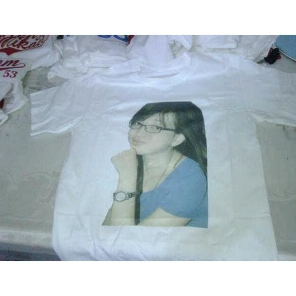 As25 Kaos Custome Sablon - Baju Sablon Custom Gambar Foto Tulisan Printing Bebas Warna