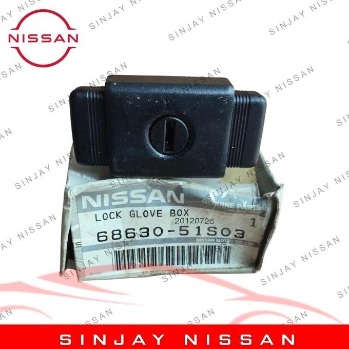KUNCI LACI DASHBOARD   NISSAN TERRANO D21   68630-51S03 DISKON