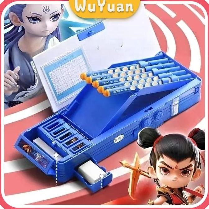 

New Tempat Pensil Anak Kulomi Dua Sisi Waterproof | Kunci Sandi Motif 2025