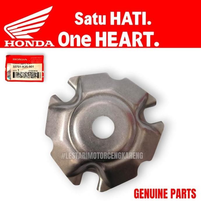 Plat Tutup Rumah Roller Pcx Vario 125 150 - 22131-Kwn-900 Ahm Asli Original