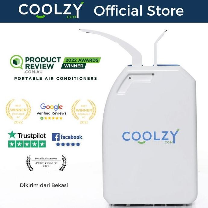 baru ac portable coolzy-go pendingin ruangan mini tanpa instalasi