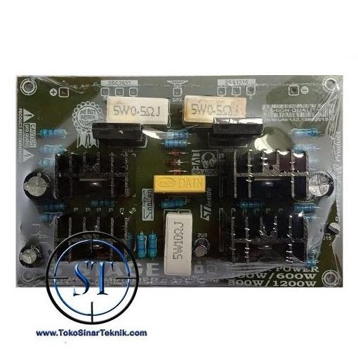 Kit Driver Power Amplifier Mono 3 Stage 3 Tingkat System For 1200Watt RESTOCK