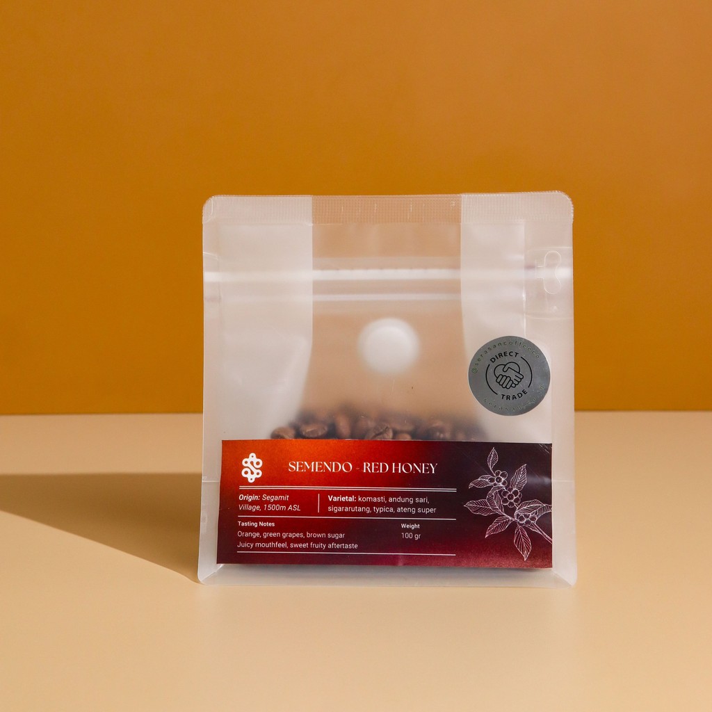 

Serasan Coffee - Biji Kopi Arabika Semendo Red Honey - Filter