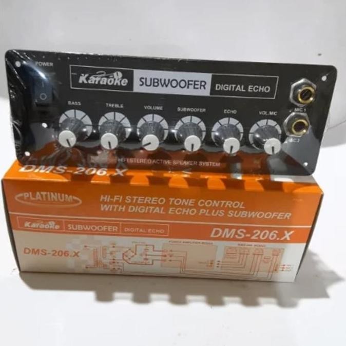 Kit Platinum DMS-206.X / Kit platinum DMS 206x / Kit tone control TERBAIK