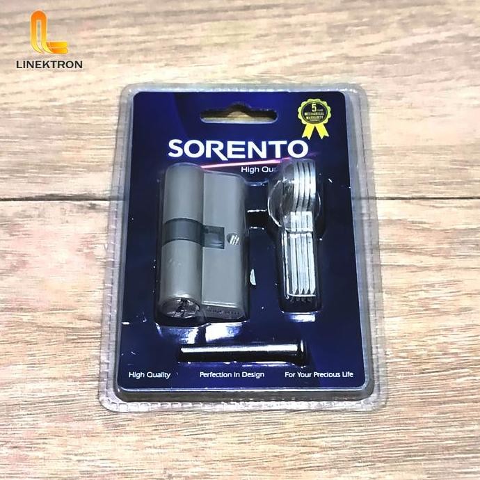 New Cylinder Anak Kunci Pintu Rumah Sorento Besar - Silinder Tebal Anti Bobol