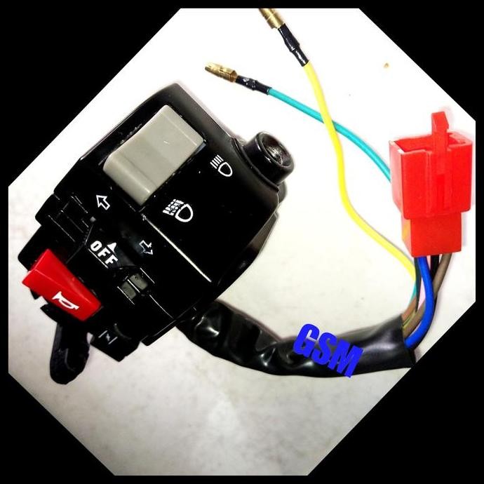 tersedia saklar lampu kiri jupiter z vega r new - saklar motor asli