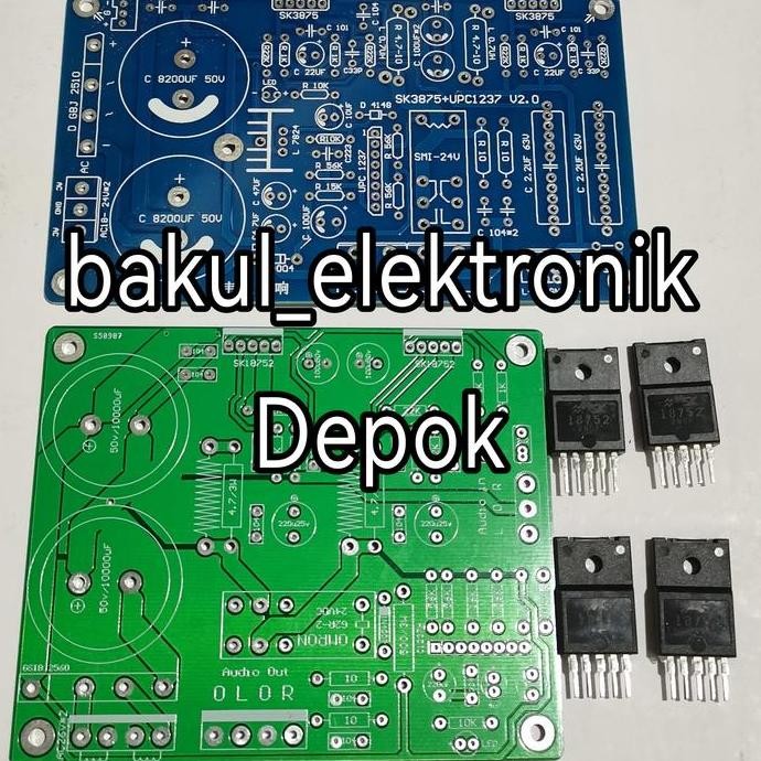 PCB gainclone SK18752 sk3875 stereo HARGA KHUSUS