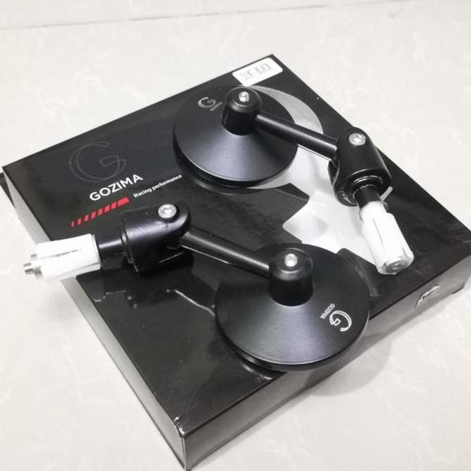 Jalu Stang Bar End Cnc Kaca Cembung Spion Bulat Nmax Aerox Pcx Motor Universal Original