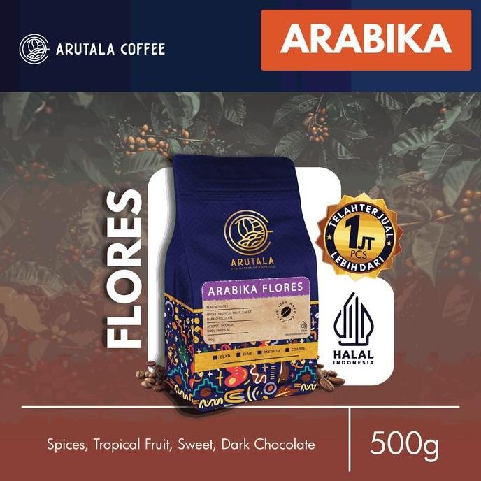 

READY ARUTALA KOPI ARABIKA FLORES BAJAWA 500G - ROASTED BEAN SINGLE ORIGIN