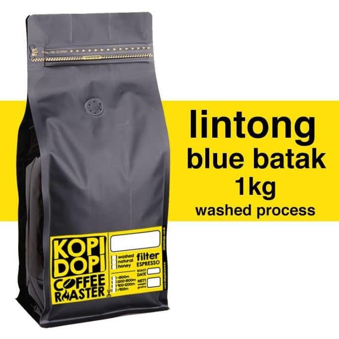 

READY KOPI ARABIKA LINTONG BLUE BATAK 1KG - SINGLE ORIGIN ROASTED BEAN ASLI SUMATERA