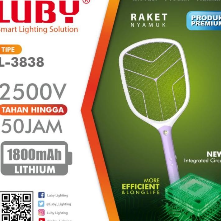 Raket Nyamuk Luby L 3838