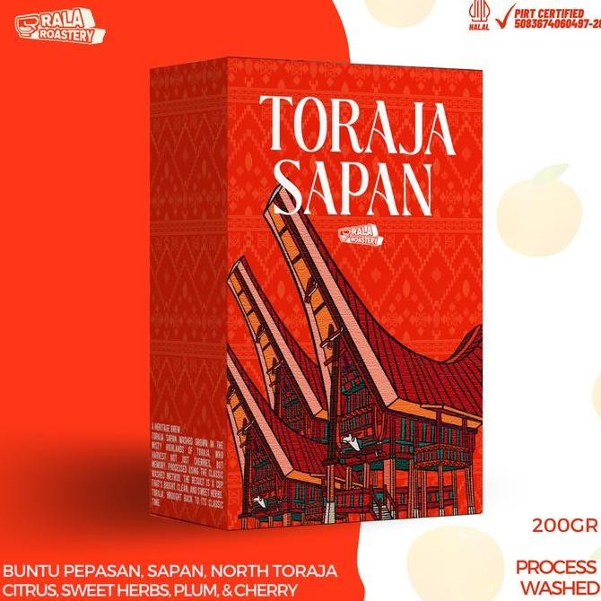 

READY BIJI KOPI ARABIKA TORAJA SAPAN 200GR - SINGLE ORIGIN PREMIUM ROASTED BEAN