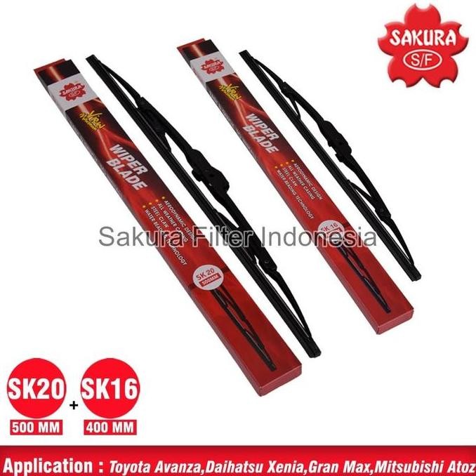 Sale Wiper Depan Avanza Xenia Lama 2003-2011 Denso DCS Original 20" 16"