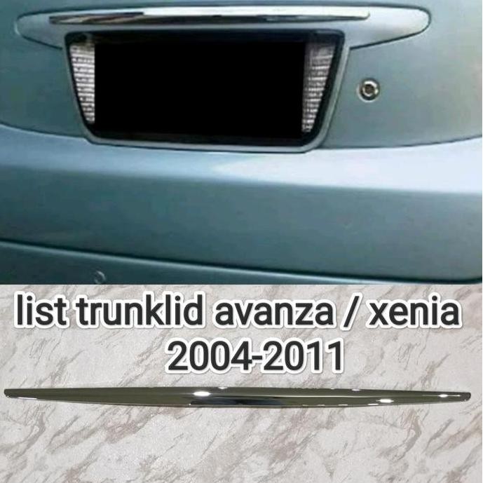 Sale List Trunklid Chrome Belakang Avanza Xenia 2004-2011 - Aksesoris Bagasi