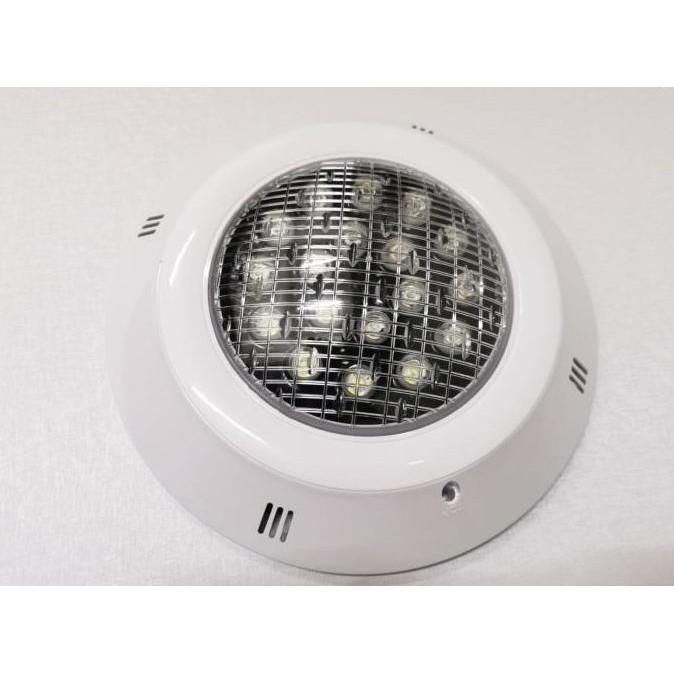 LAMPU KOLAM RENANG LED 18 WATT 18 MATA SWIMMING POOL (PUTIH / WW)
