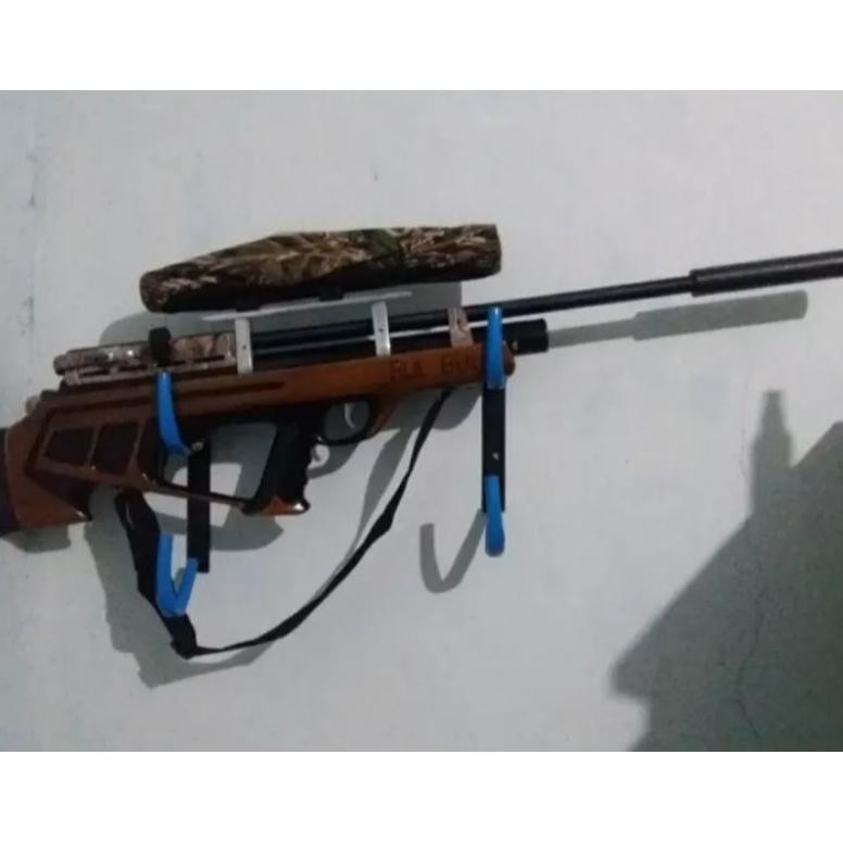 rak senapan di dinding besi gantungan senapan di dinding display senapan di dinding rak stand senapa