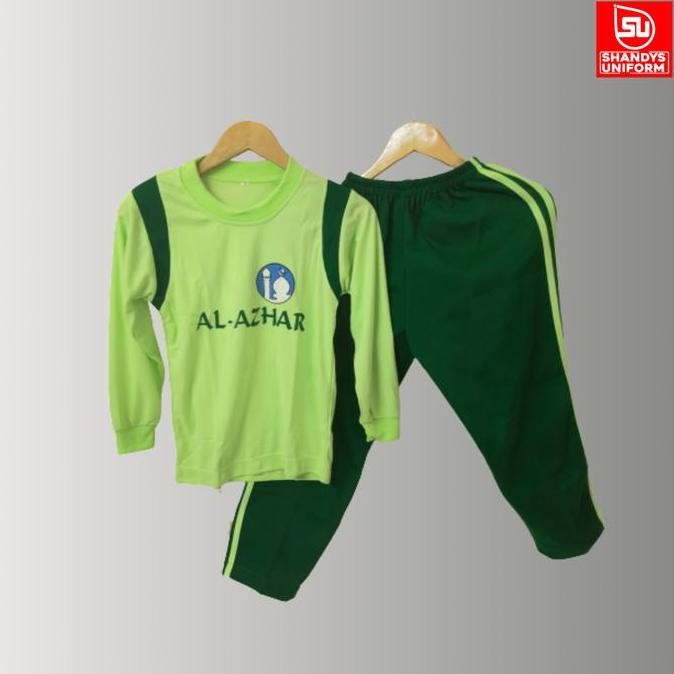 [skulstore] Shandys Uniform I Setelan Seragam Olahraga SD Al-Azhar Lengan Panjang