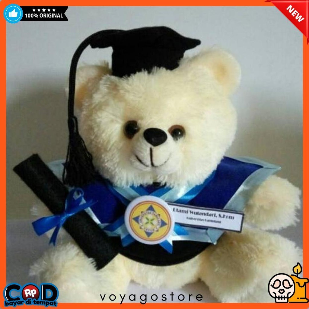

Boneka Wisuda Teddy Bear Murah Kado Graduation Hadiah Kelulusan Sidang Skripsi Gratis Ongkir Ultah Terlaris! Produk Ini Banyak Dicari