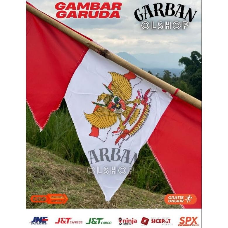 Umbul Umbul Gergaji Merah Putih (1Kodi) Trend