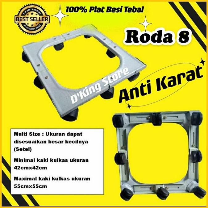 Alas Kulkas / Roda Kulkas / Kaki Kulkas Roda 8