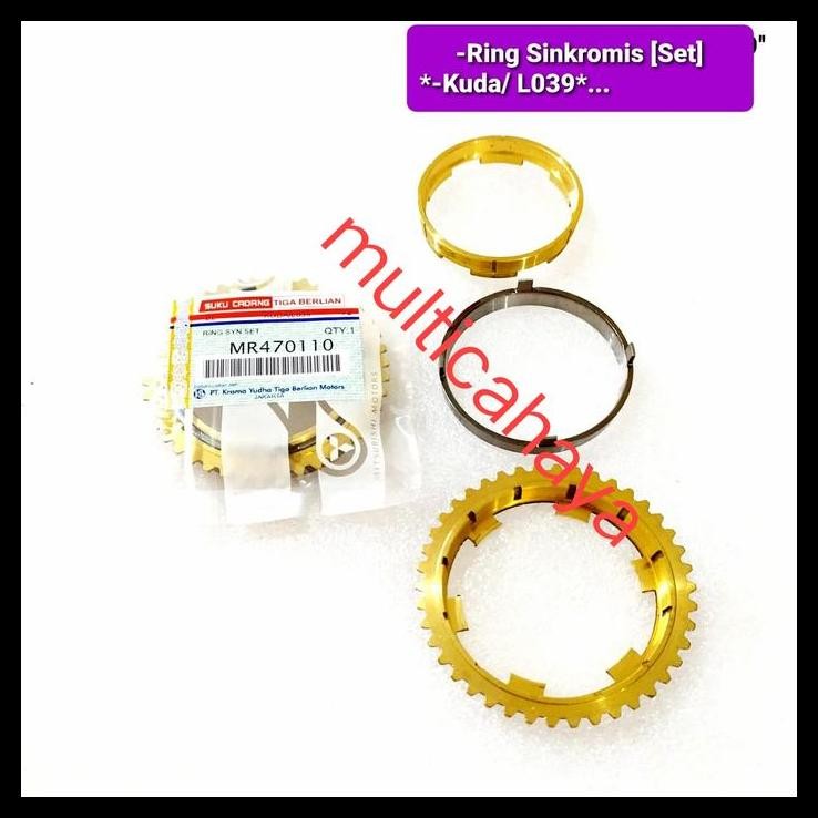 TERBARU RING SYNCROMIS KUDA SET MR470110 